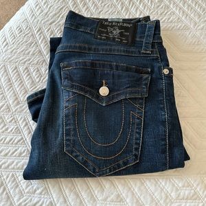 True Religion Ricky Relaxed Straight W32”xL32”